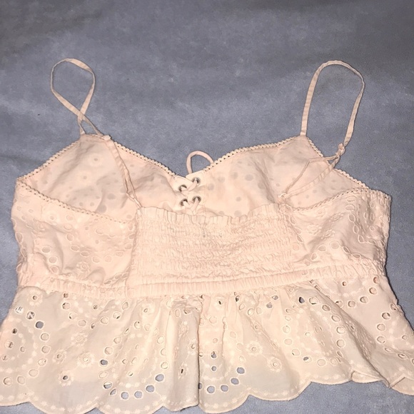 Light pink aerie crop top - Picture 2 of 2